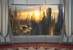 Fototapeet Komar STAR WARS Coruscant View 8-483, 368 cm x 254 cm