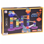 Pallirajaga ehituskomplekt DIY Marble Run, 58 tk, mitmev&auml;rviline