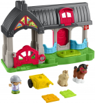 Kujukeste komplekt, koos tarvikutega Fisher Price Little People Friendly Horses Stable HWR84, mitmev&auml;rviline