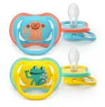 Luttide komplekt Philips Avent Ultra Air Deco, 18 kuud, sinine v./kollane v.