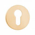 Ukse lukuaugu kate Kuchinox LO4_G12A, kuldne matt, 5.3 cm x 5.3 cm