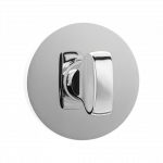 Ukse sulgur Kuchinox LO4_003A, kroom v., 5.3 cm x 5.3 cm