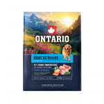 Kuiv koeratoit Ontario All Breeds Adult Monoprotein, kalkun/magus kartul, 2.25 kg