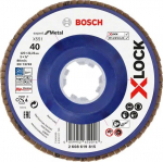Kroonlehine lihvimisketas Bosch X551, 125 mm x 22.23 mm