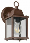 &Otilde;ue seinavalgusti Trio Mirande, 40W, E27, IP23, pruun v., 11.5 cm x 22.5 cm