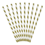 K&otilde;rred Party Deco 509968, 19.5 cm, paber, kuldne v., 10 tk