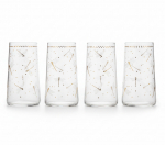 Klaaside komplekt Hermia Dragonfly, klaas, 0.52 l, 4 tk