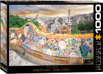 Pusle Eurographics Cities Barcelona Park G&uuml;ell, 67.6 cm x 48.9 cm, 1000 tk, mitmev&auml;rviline