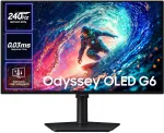 Monitor Samsung Odyssey G6 OLED, LS27HG612SUXEN), QD-OLED, 240 Hz, WQHD, 27"