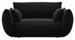 Tugitool Cosmopolitan Design Matera Salvador 19, must v., 110 cm x 128 cm x 85 cm