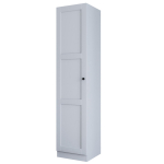 Riidekapp Kalune Design Lucas 1600-67, valge v., 40 cm x 35 cm x 182 cm