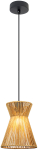 Valgusti lagi Candellux Lighting Etnos 2 31-44822, E27, 1 x 40 W, pruun v. / must v.