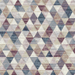 Vaip Domoletti Argentum 063-0263 9191, eriv&auml;rviline/sinine/pruun, 290 cm x 200 cm