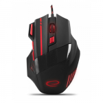 Juhtmega m&auml;nguhiir Esperanza EGM201 Wolf, must v./punane v.