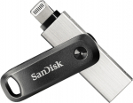 USB m&auml;lupulk SanDisk iXpand Go, roosa v./hall v., 128 GB