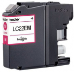 Printerikassett Brother LC22EM, punane v.
