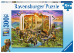 Pusle Ravensburger Dino Dictionary 12905, 49 cm x 36 cm, 300 tk, mitmev&auml;rviline