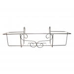 Lillepotihoidik Esschert Design BPH110, 62 cm x 27 cm, 17.9 cm, metall, must v.