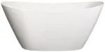 Vann, teisaldatav Paa Cast Stone Amore, 160 cm x 85 cm x 72 cm, ovaalne, valge v.