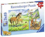Pusle 3in1 Ravensburger Cuddle Time, 147 tk