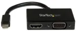 Adapter StarTech Mini DisplayPort To HDMI/VGA Mini DisplayPort, HDMI / VGA, 0.25 m, must v.