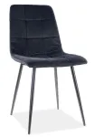 S&ouml;&ouml;gitoa tool Mila Velvet, must v., 41 cm x 45 cm x 86 cm