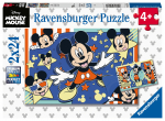 Pusle 2in1 Ravensburger Mickey Mouse, 18 cm x 26 cm, 48 tk, mitmev&auml;rviline
