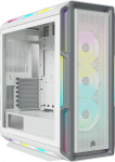 Arvuti korpus Corsair iCUE 5000T RGB Tempered Glass Mid-Tower, valge v.