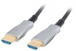 Kaabel Lanberg HDMI - HDMI 2.0 4K CA-HDMI-20FB-1000-BK HDMI, HDMI, 100 m, must v./hall v.