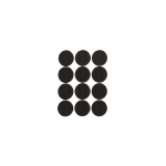 Kleepuvad m&ouml;&ouml;blivildid Haushalt, must, &Oslash;28 mm, 12 tk.