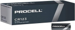Patareid Duracell Procell, CR123A, 3 V