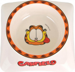 Kauss loomale Garfield GR-6500, 14.5 cm x 14.5 cm x 6 cm, valge v./oranž v./hall v.