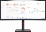 Monitor Lenovo T32h-30, VA, 60 Hz, UWQHD, 34"