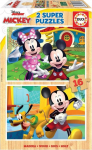 Puidust pusle Educa Mickey & Minnie 19287
