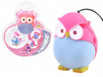 V&otilde;tmehoidja Owl ZA3528, 3.5 cm, sinine/roosa