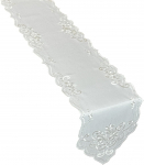 Piklik laudlina ovaalne OHG01-1, valge, 25 x 160 cm