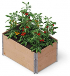 Peenrakast Upyard GardenBox Set of 3 Classic Wood, 120 cm x 80 cm x 59.5 cm