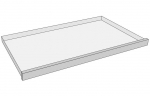 N&auml;riliste puuri varukast Flamingo Urban Combi 2, 109.5 cm x 42 cm x 4 cm, pruun v.