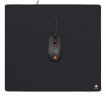 Hiirematt Deltaco DMP220, 45 cm x 40 cm x 0.4 cm, must v.