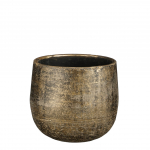 Lillepott Mica Marcus 1155655, keraamiline, &Oslash; 18 cm, pronksiv&auml;rvi v.