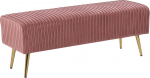 Esiku pink Beliani Paterson, roosa v., 40 cm x 118 cm x 42 cm