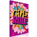 Reproduktsioon Artgeist Energy Of Colors English Text On Colorful Background, m-a-0829-b-a, 20 cm x 30 cm