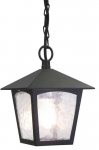 Rippuv t&auml;navavalgusti Elstead Lighting York 1, 60W, E27, IP23, must v., 18.5 cm x 39 - 82 cm