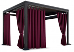 Paviljoni kardin, 155 cm x 240 cm, bordoo v.