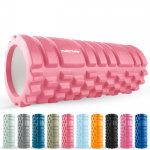 Massaažirull, jooga jaoks Tunturi Yoga Grid Foam Roller 14TUSYO088, 33 cm, 0.85 kg, punane v.