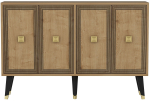 Konsoollaud Kalune Design Ansel, kuldne v., 120 cm x 30 cm x 80 cm