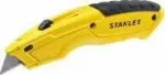 Trapetsikujulise teraga nuga Stanley, 17 cm, metall, 3 tk