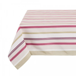 Laudlina ruudukujuline Patio Stripes, punane/violetne/pruunikas, 90 x 90 cm