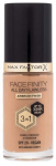 Vedel jumestuskreem Max Factor All Day Flawless 3 in 1 Facefinity, SPF 20, warm honey, w78, 30 ml