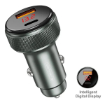 Auto laadija Jellico F13, USB Type C/USB Type A, h&otilde;behall v., 52.5 W